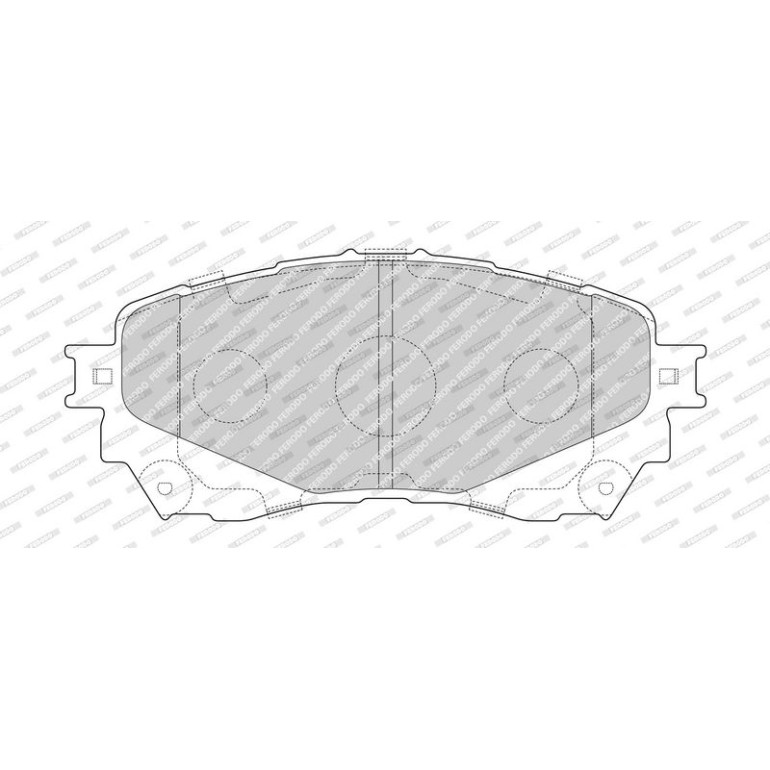 Bremsbelagsatz, Scheibenbremse FDB4891 Bremsbelagsatz, Scheibenbremse FDB4891