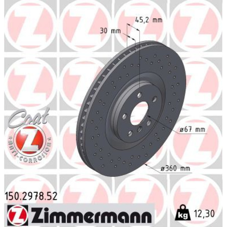 Bremsscheibe 150.2978.52