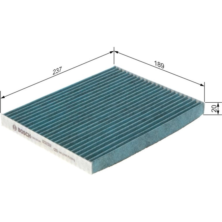 BOSCH 0 986 628 556 Innenraumfilter FILTER+ BOSCH 0 986 628 556 Innenraumfilter FILTER+