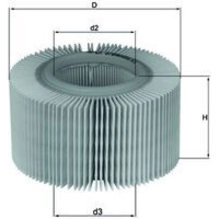 Luftfilter LX 578 Luftfilter LX 578