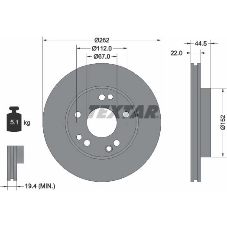 Bremsscheibe 92038600 Bremsscheibe 92038600