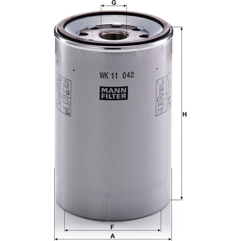 Kraftstofffilter WK 11 042 Z Kraftstofffilter WK 11 042 Z