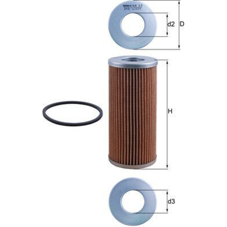 Ölfilter OX 12D