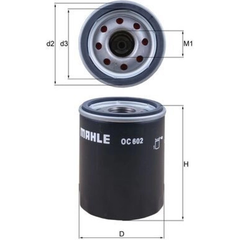 Ölfilter OC 602