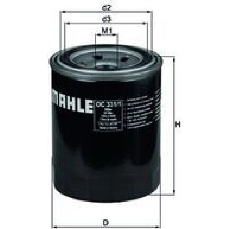 Ölfilter OC 331/1 Ölfilter OC 331/1