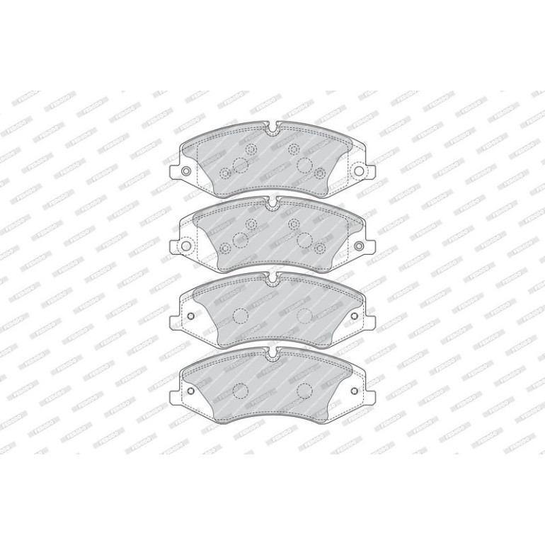 Bremsbelagsatz, Scheibenbremse FDB4455 Bremsbelagsatz, Scheibenbremse FDB4455