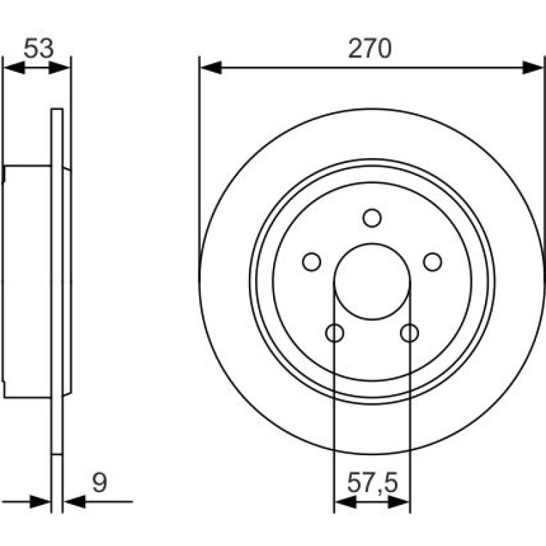 Bremsscheibe 0 986 479 A79 Bremsscheibe 0 986 479 A79
