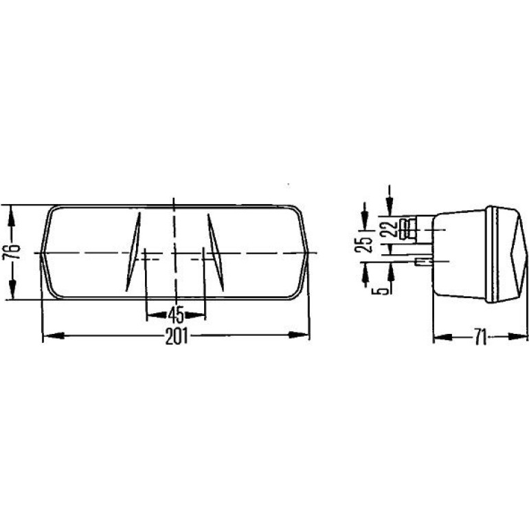 Heckleuchte 2SD 001 680-271