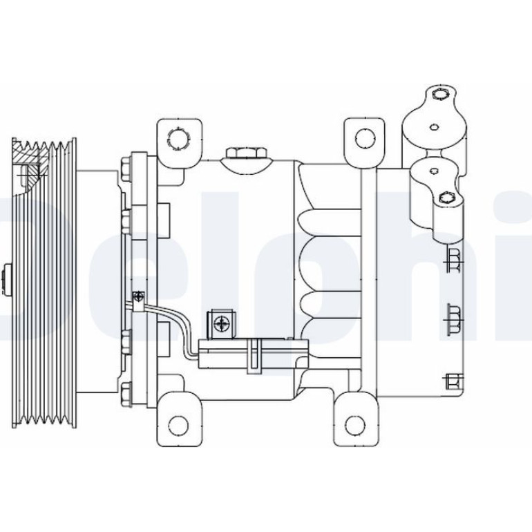 Kompressor, Klimaanlage CS20523 Kompressor, Klimaanlage CS20523