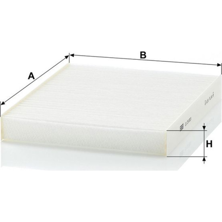 MANN-FILTER CU 26 001 Innenraumfilter, Partikelfilter