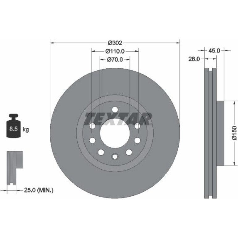 Bremsscheibe 92118303
