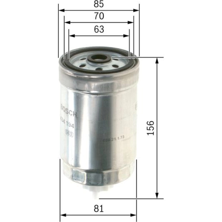 Kraftstofffilter 1 457 434 194