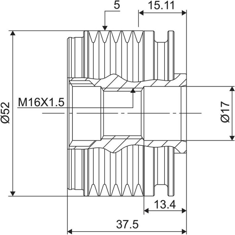 Generatorfreilauf 588109 Generatorfreilauf 588109