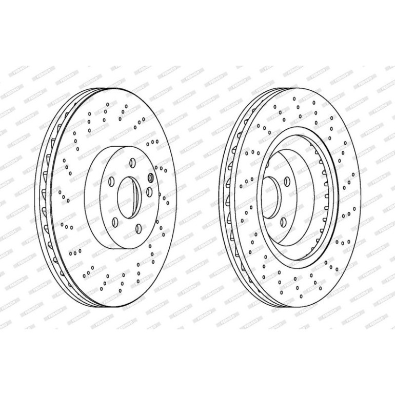 Bremsscheibe DDF1639C-1