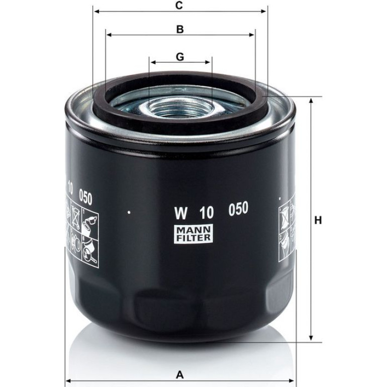 Ölfilter W 10 050 Ölfilter W 10 050