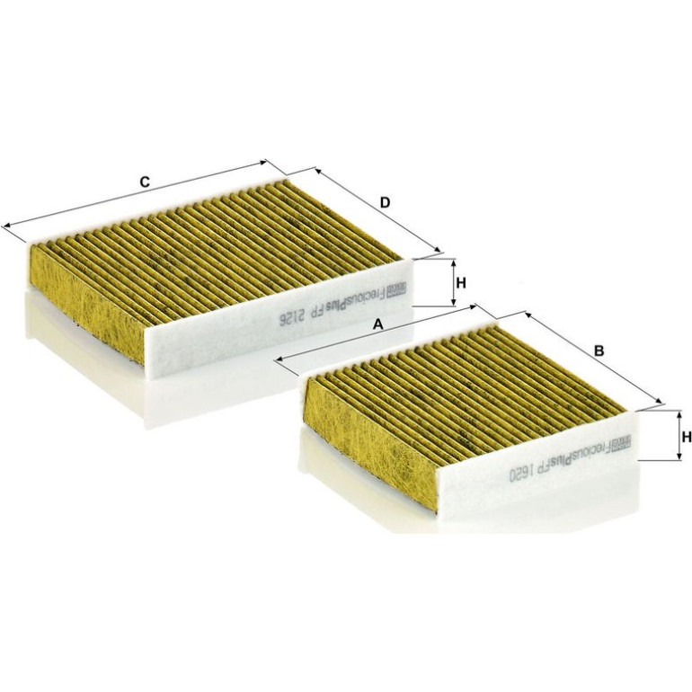 MANN-FILTER FP 21 000-2 Innenraumfilter FreciousPlus Aktivkohlefilter mit Polyphenol, antibakteriell, Feinstaubfilter (PM 2.5) MANN-FILTER FP 21 000-2 Innenraumfilter FreciousPlus Aktivkohlefilter mit Polyphenol, antibakteriell, Feinstaubfilter (PM 2.5)