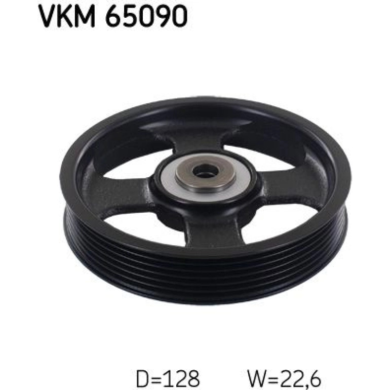 Umlenk-/Führungsrolle, Keilrippenriemen VKM 65090 Umlenk-/Führungsrolle, Keilrippenriemen VKM 65090