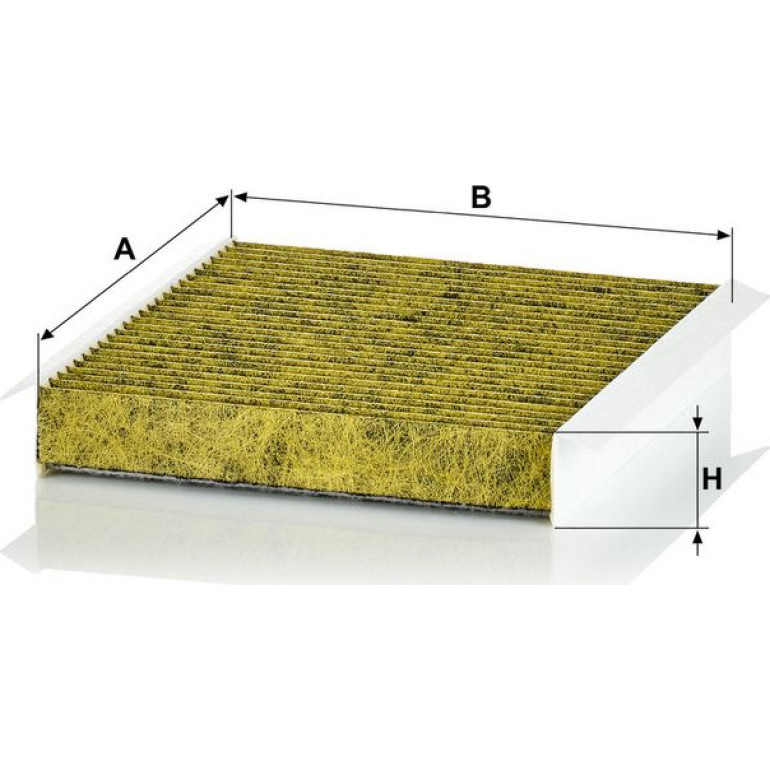 MANN-FILTER FP 2040 Innenraumfilter FreciousPlus Aktivkohlefilter mit Polyphenol, antibakteriell, Feinstaubfilter (PM 2.5)