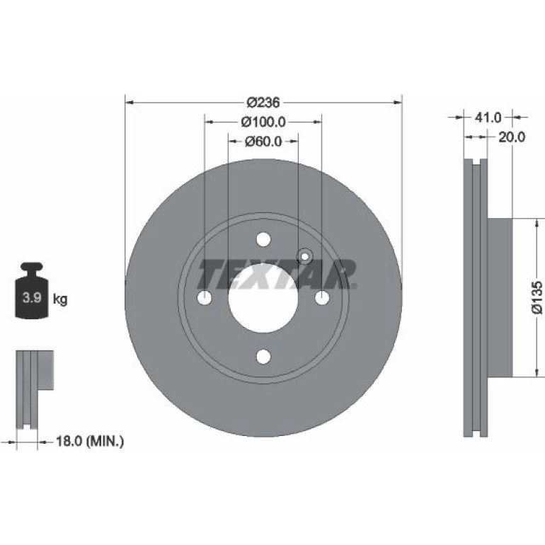 Bremsscheibe 92278703 Bremsscheibe 92278703