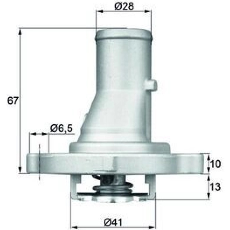 Thermostat, Kühlmittel TI 68 87D Thermostat, Kühlmittel TI 68 87D