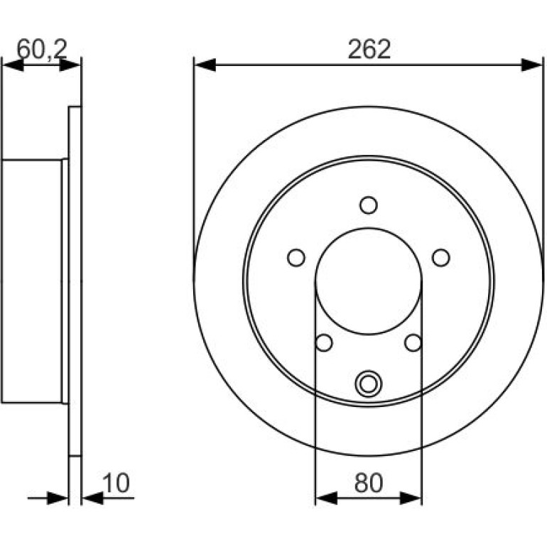 Bremsscheibe 0 986 479 A41 Bremsscheibe 0 986 479 A41