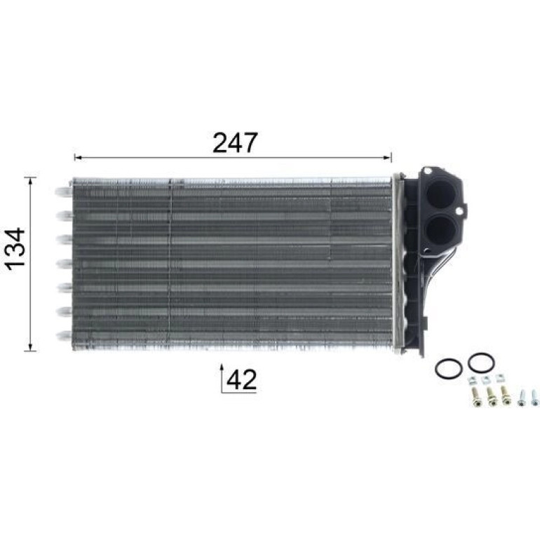 Wärmetauscher, Innenraumheizung AH 112 000P Wärmetauscher, Innenraumheizung AH 112 000P