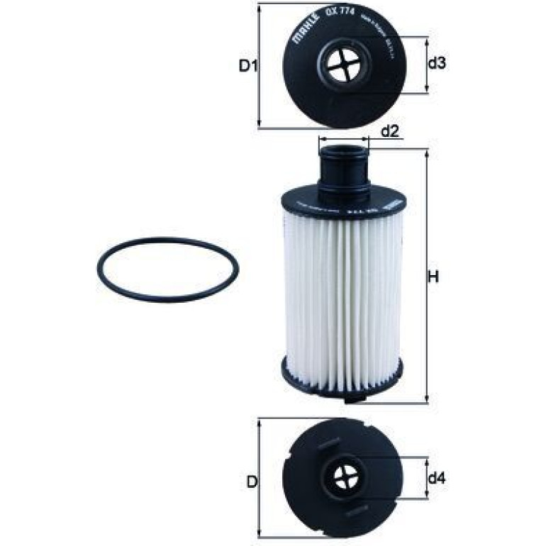 Ölfilter OX 774D Ölfilter OX 774D