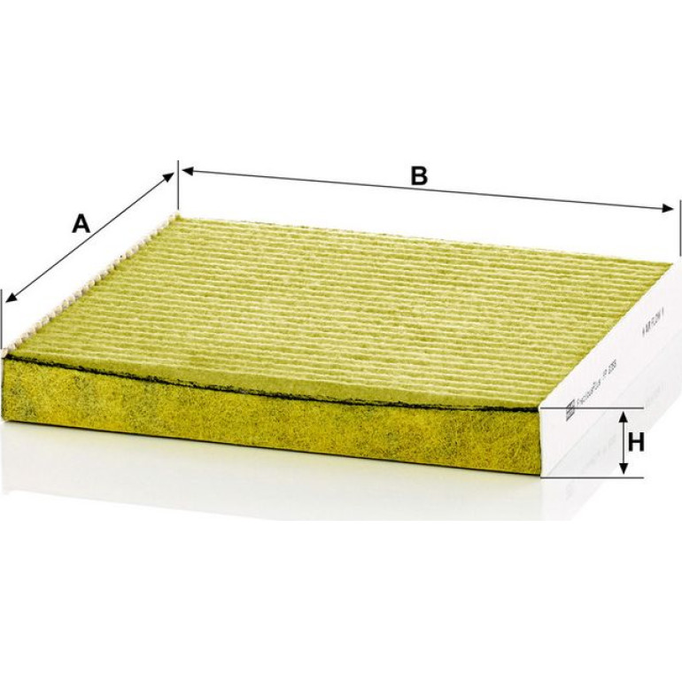 MANN-FILTER FP 2358 Innenraumfilter FreciousPlus Aktivkohlefilter mit Polyphenol, antibakteriell, Feinstaubfilter (PM 2.5) MANN-FILTER FP 2358 Innenraumfilter FreciousPlus Aktivkohlefilter mit Polyphenol, antibakteriell, Feinstaubfilter (PM 2.5)
