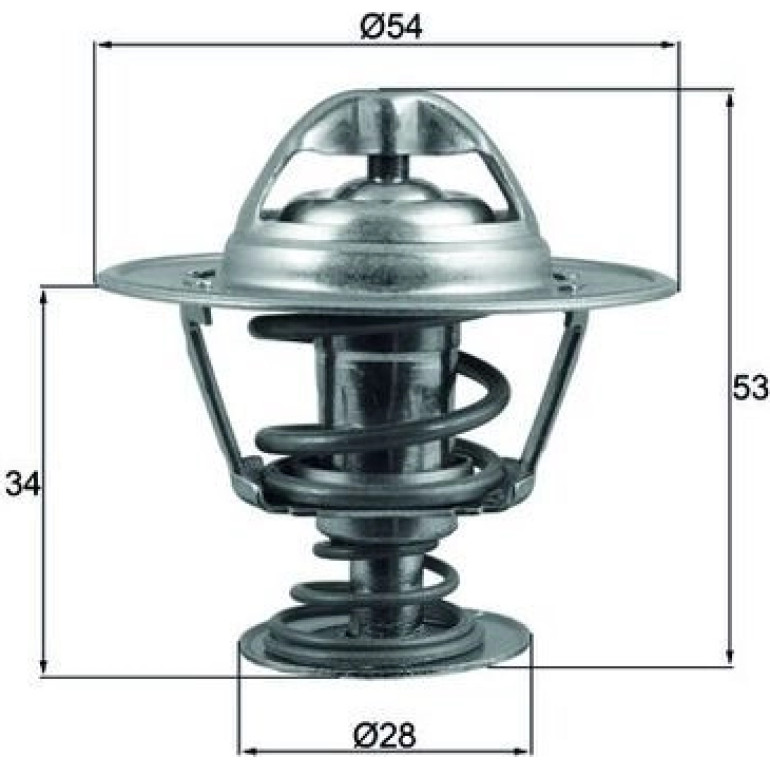 Thermostat, Kühlmittel TX 203 88D Thermostat, Kühlmittel TX 203 88D