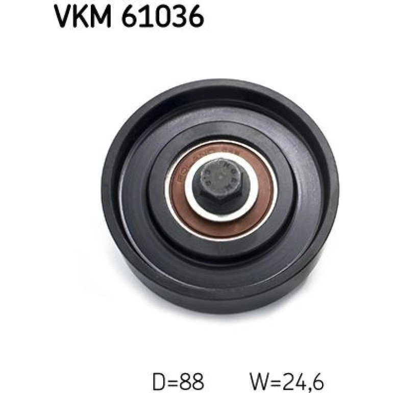 Umlenk-/Führungsrolle, Keilrippenriemen VKM 61036