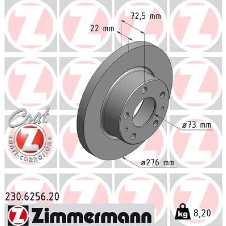 Bremsscheibe 230.6256.20