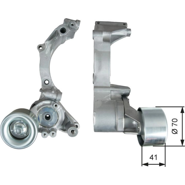 Spannrolle, Keilrippenriemen T39296 Spannrolle, Keilrippenriemen T39296