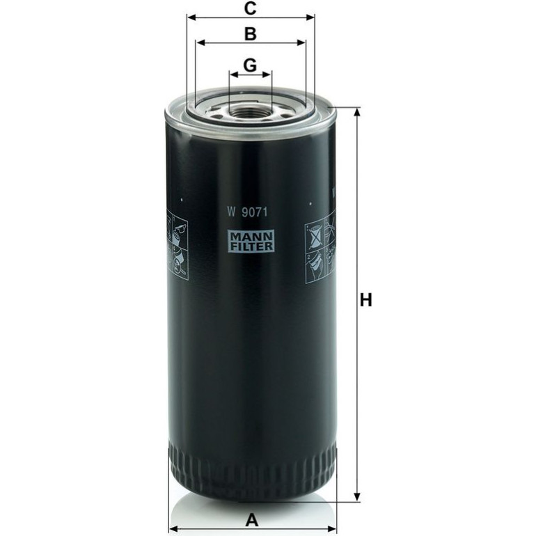 Ölfilter W 9071
