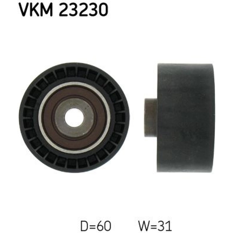 Umlenk-/Führungsrolle, Zahnriemen VKM 23230