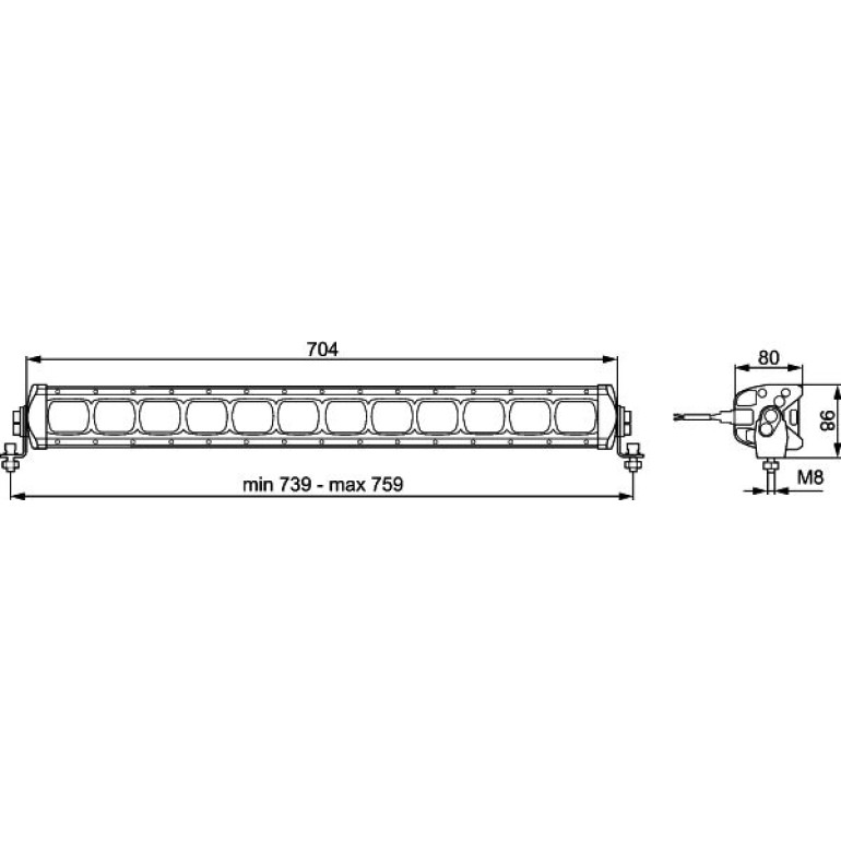 Arbeitsscheinwerfer 1GJ 360 003-002