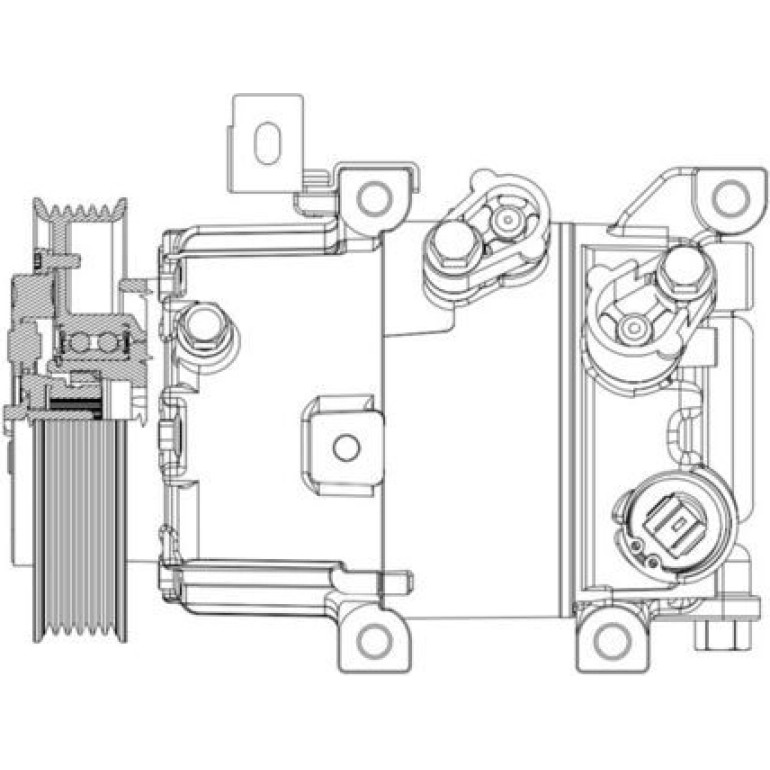 Kompressor, Klimaanlage ACP 630 000P Kompressor, Klimaanlage ACP 630 000P