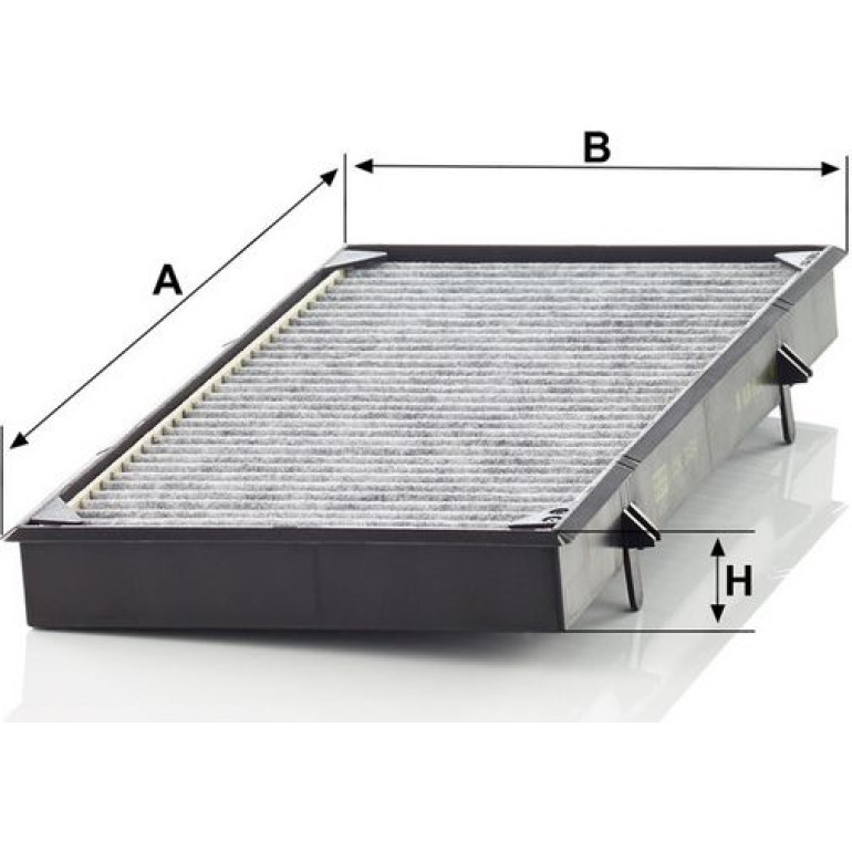 MANN-FILTER CUK 3454 Innenraumfilter, Aktivkohlefilter MANN-FILTER CUK 3454 Innenraumfilter, Aktivkohlefilter