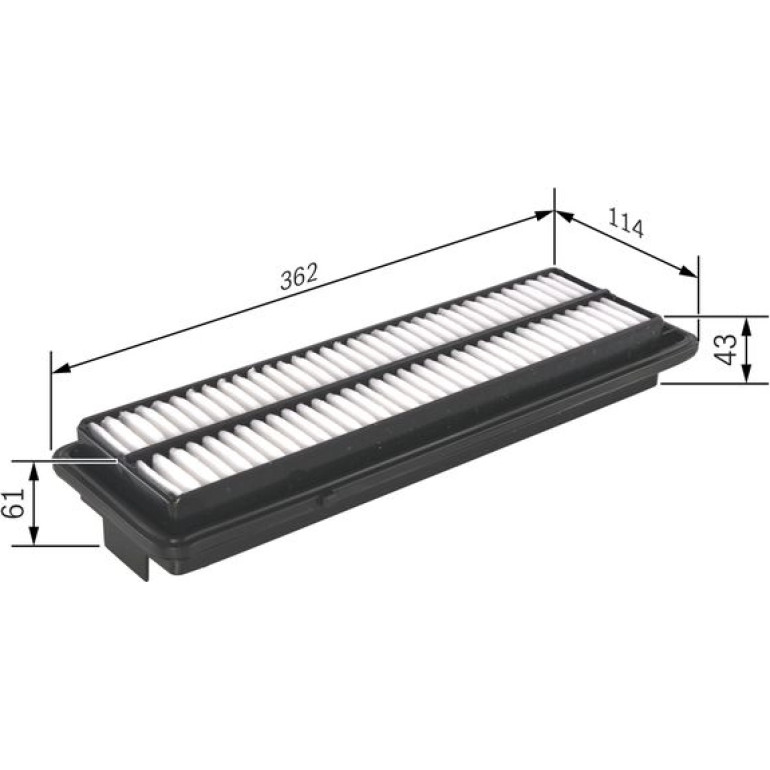 BOSCH F 026 400 232 Luftfilter BOSCH F 026 400 232 Luftfilter