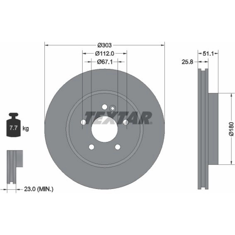 Bremsscheibe 92089905 Bremsscheibe 92089905