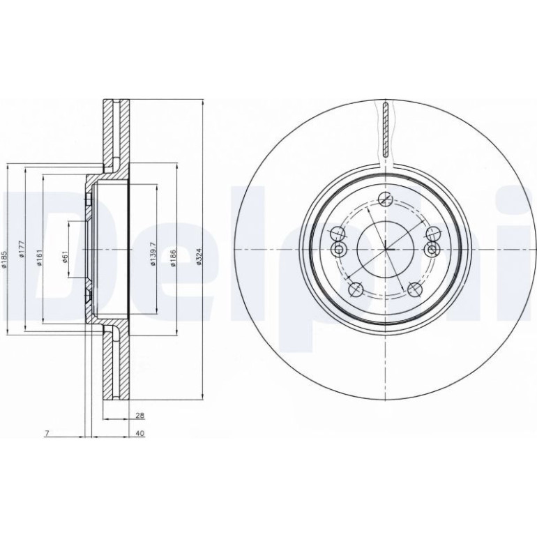 Bremsscheibe BG9687 Bremsscheibe BG9687