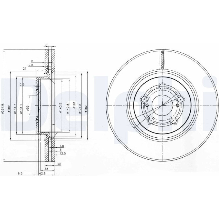 Bremsscheibe BG3914 Bremsscheibe BG3914