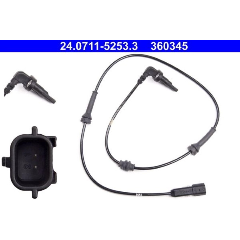 Sensor, Raddrehzahl 24.0711-5253.3 Sensor, Raddrehzahl 24.0711-5253.3