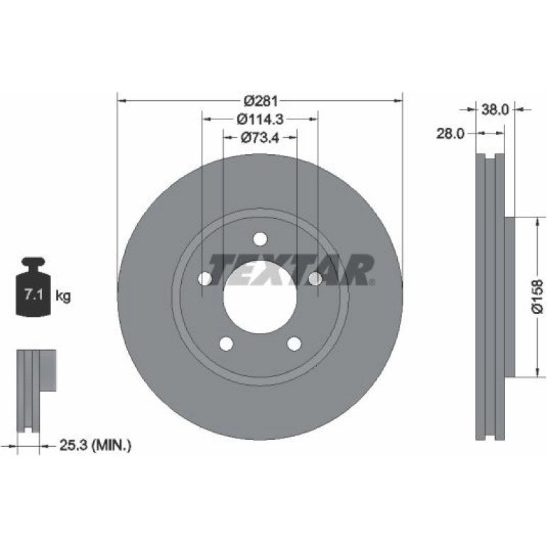 Bremsscheibe 92108300