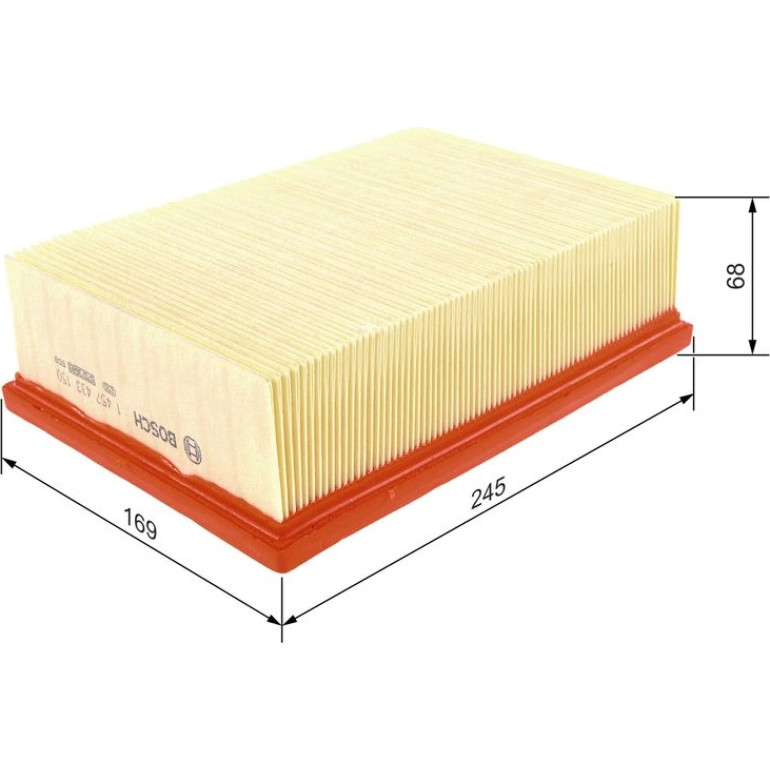 BOSCH 1 457 433 150 Luftfilter BOSCH 1 457 433 150 Luftfilter