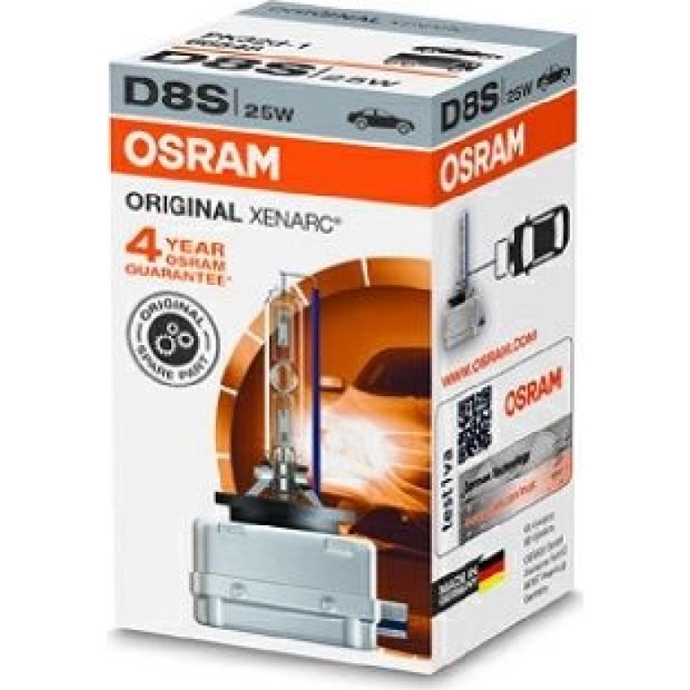OSRAM XENARC ORIGINAL 66548 Glühlampe D8S 42V 25W PK32d-1, 4500K, Xenon OSRAM XENARC ORIGINAL 66548 Glühlampe D8S 42V 25W PK32d-1, 4500K, Xenon