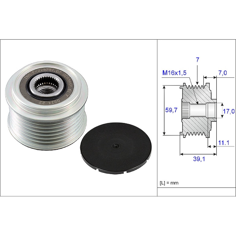 Generatorfreilauf 535 0053 10 Generatorfreilauf 535 0053 10