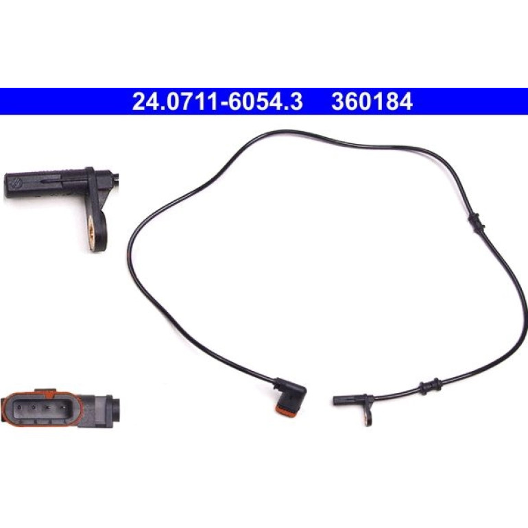 Sensor, Raddrehzahl 24.0711-6054.3 Sensor, Raddrehzahl 24.0711-6054.3
