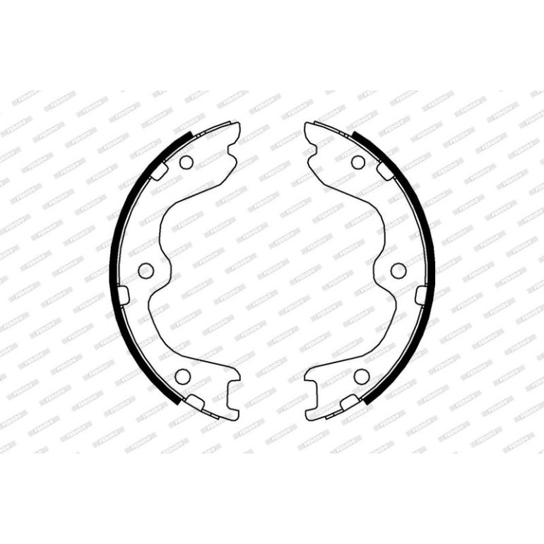 Bremsbackensatz, Feststellbremse FSB4005