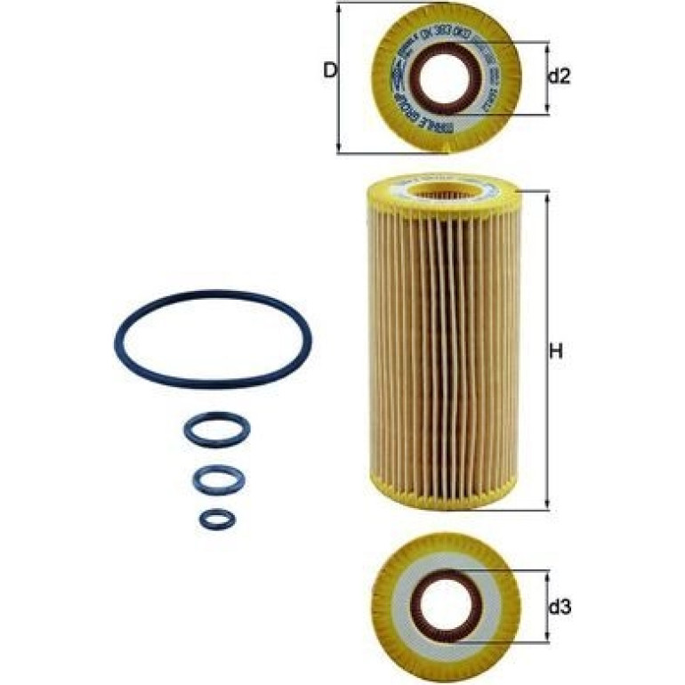 Ölfilter OX 383D Ölfilter OX 383D