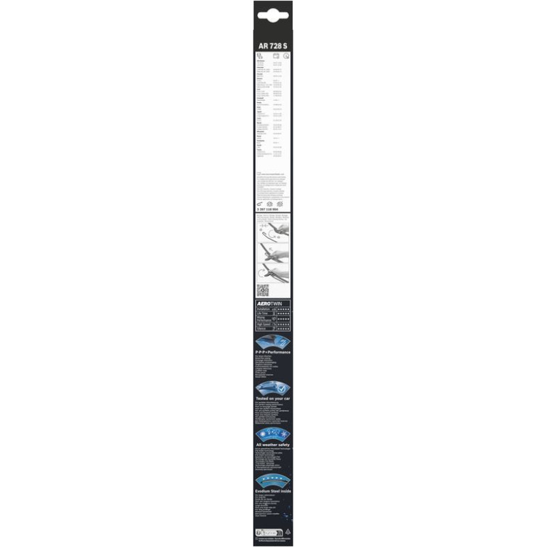 BOSCH AR 728 S Scheibenwischer Aerotwin Retrofit 3 397 118 904 BOSCH AR 728 S Scheibenwischer Aerotwin Retrofit 3 397 118 904
